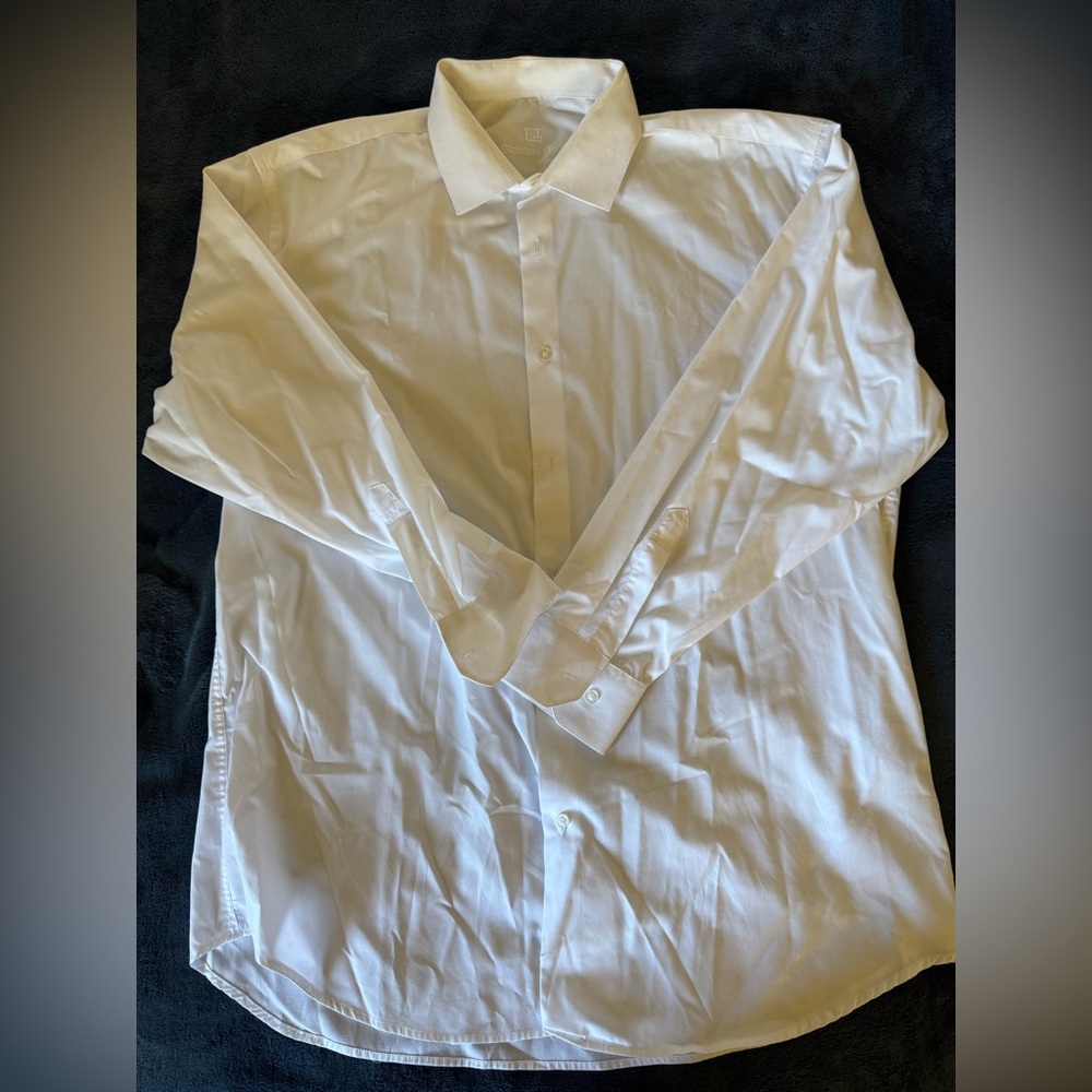 Classic White Men's Shirt